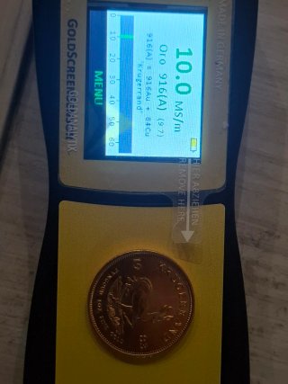 Moneda oro krugerrand