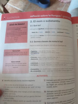 Llengua catalana i Literatura 1 ESO LOMLOE