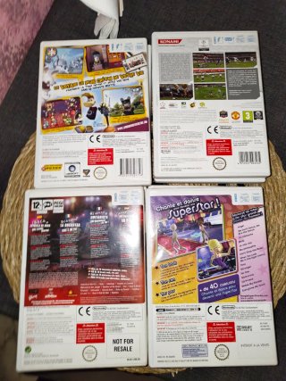 Lotto 10 giochi Nintendo Wii