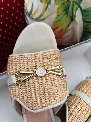 Sandali Pollini Beige/Oro