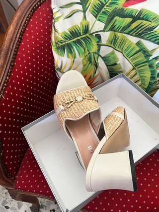 Sandali Pollini Beige/Oro