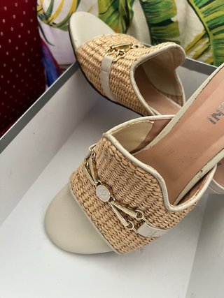 Sandali Pollini Beige/Oro