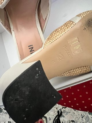 Sandali Pollini Beige/Oro