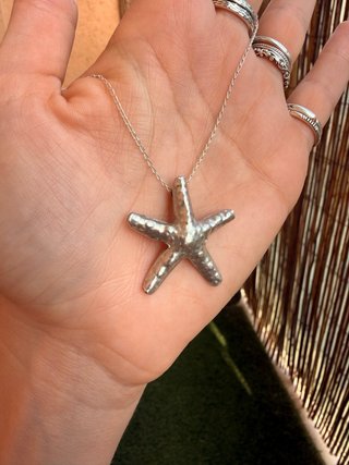 Colgante Estrella de Mar Plata