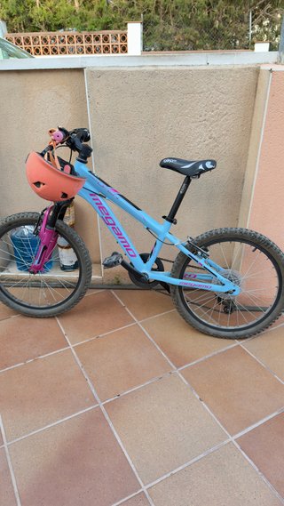 Bicicleta niñ@ Megamo azul