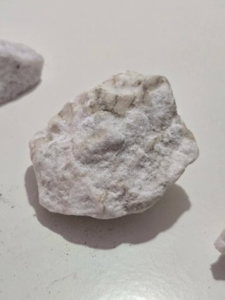 Lotto 3 campioni di Quarzo bianco / Calcite
