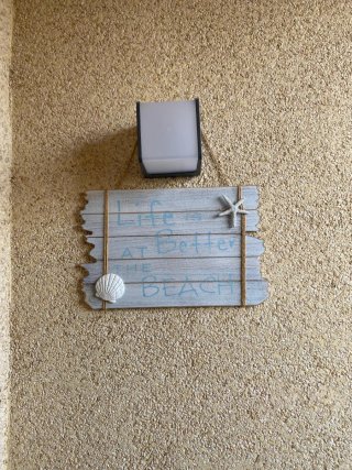 Cartel decorativo Life is Better at the Beach
