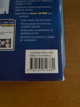 Oxford Pocket Dictionary For Spanish Students o...