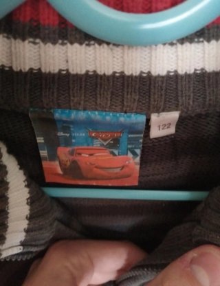 Maglietta per bambini con zip di Lightning McQueen
