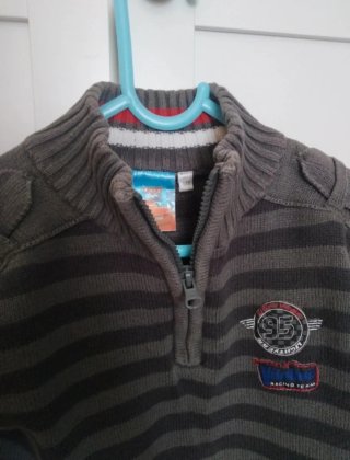 Maglietta per bambini con zip di Lightning McQueen