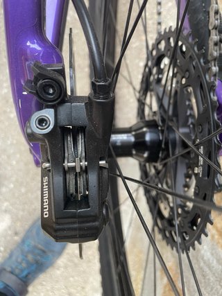 Pareja Frenos Shimano MT420 4 Pistones Nuevos