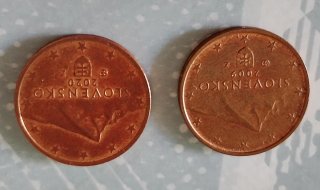Moneda 2 céntimos Eslovenia