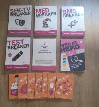 MEDAT libros de preparacion  medicina en austria