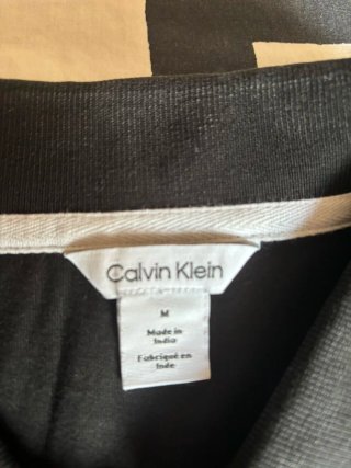 Polo Calvin Klein Negro Talla M