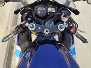 Suzuki GSX-R600 Azul y Blanco