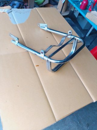 Portabultos Bultaco Mercurio  Cromado transportín