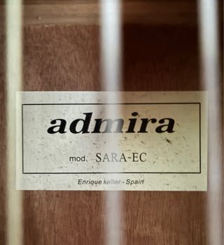 Guitarra Clásica Admira Cuerdas Nylon