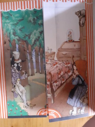 1946, Libro-escenario Caperucita Roja