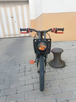 Bicicleta infantil Btwin 16 naranja
