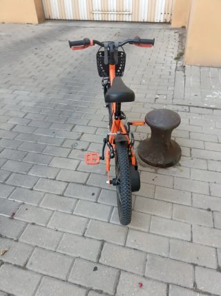 Bicicleta infantil Btwin 16 naranja