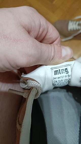 Zapatillas Mustang Marrón Claro
