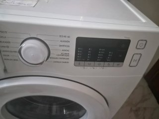 Lavadora Samsung WW80TA04 Como Nueva