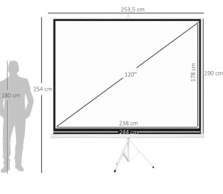 Oportunidad Mallorca: Pantalla Proyector 120''