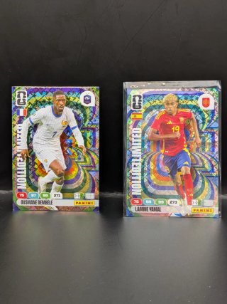 Conjunto 2 Cards Panini FIFA Dembélé Yamal