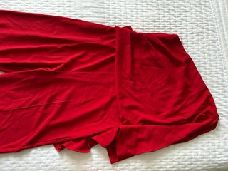 Macacão Mango Vermelho Assimetrico