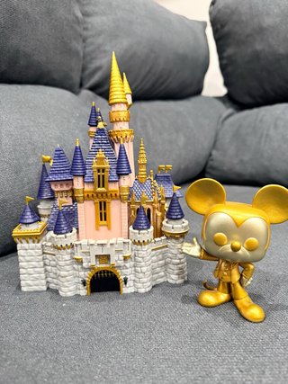 Funko cinderella castle and mickey mouse 26