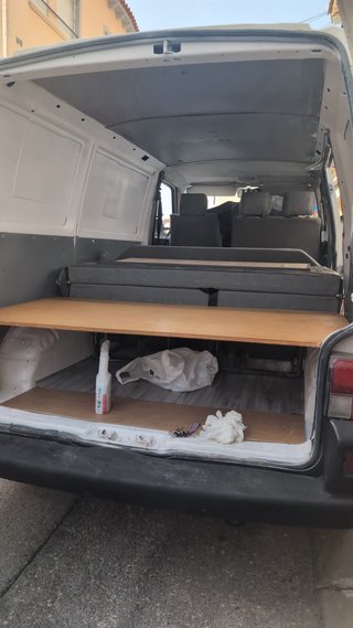 Cama plegable transporter t4