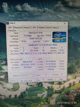 Combo scheda madre Dell 7010/9010 + i7-3770 + 12GB