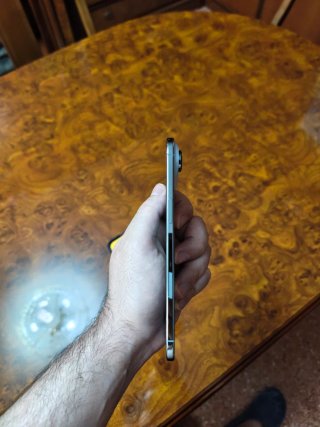 iPhone Air 256 GB azul – batería al 100