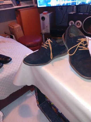 Zapatos Rrafic Hombre Talla 42 Negros