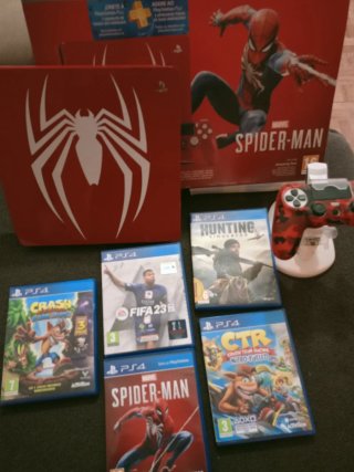 PS4 Spider-Man Edición Increíble Roja