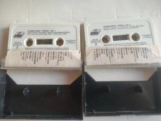 2 Cassettes Lo Más Disco Vol. 1 y 2