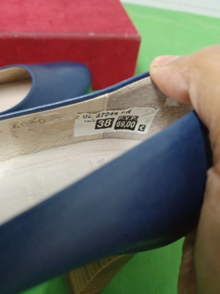 Tacones Wonders Azul