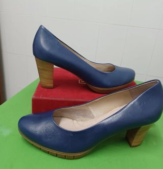 Tacones Wonders Azul