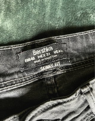 Calças ganga homem Bershka