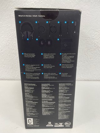 Cascos Logitech Negros