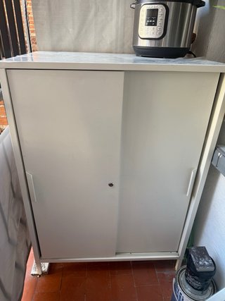 Armario IKEA Trotten puertas correderas blanco