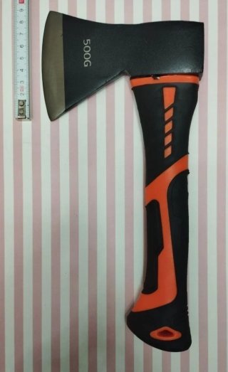 NOVEDAD! HACHA TÁCTICA ALBAINOX ABS NARANJA