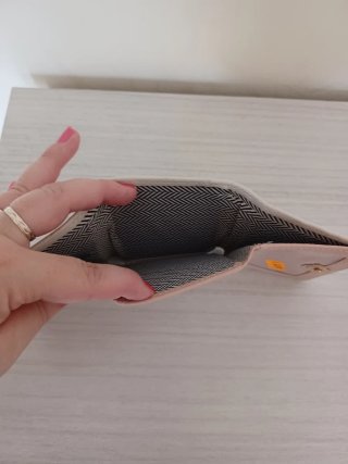 Portafoglio donna con fiocco