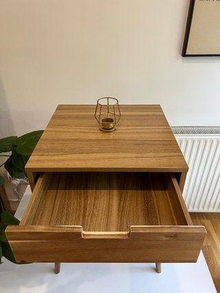 2 Comodini in legno in stile scandinavo