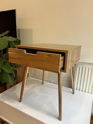 2 Comodini in legno in stile scandinavo