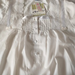 Camisón algodón bordado T.44 verano nuevo