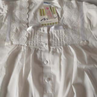 Camisón algodón bordado T.44 verano nuevo