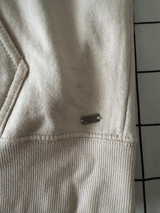 Casaco Pull&Bear bege e castanho