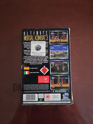 Ultimate Mortal Kombat 3 Sega Saturn
