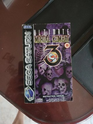 Ultimate Mortal Kombat 3 Sega Saturn